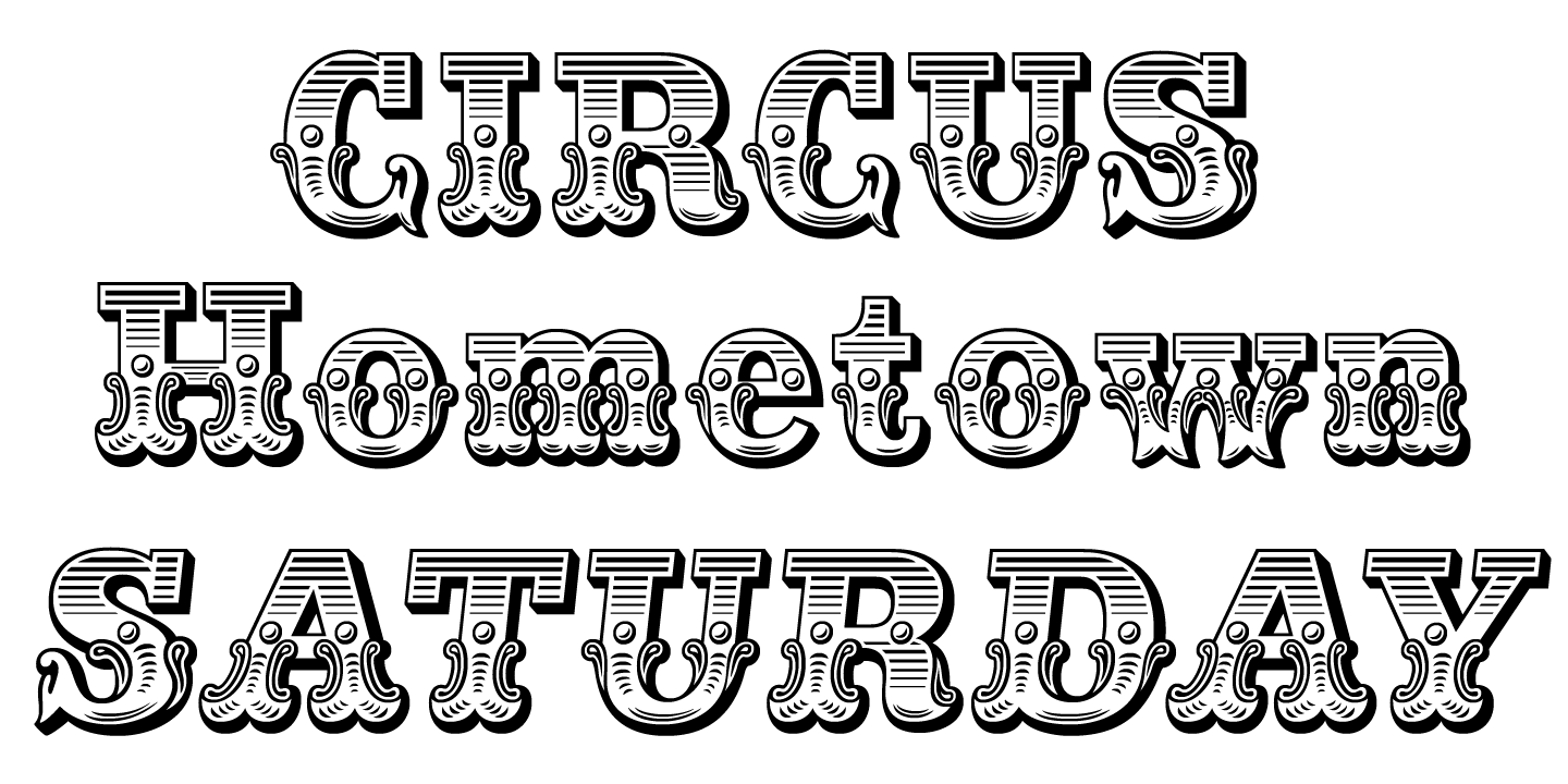 Main Event Italic Font preview